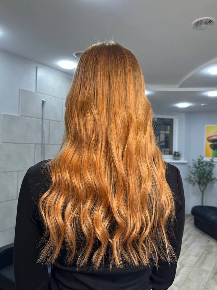 Сложное окрашивание блонд теплый, фото - Салон красоты Fargo