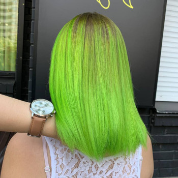 Скрытое окрашивание сложное омбре, фото - Салон красоты Fargo