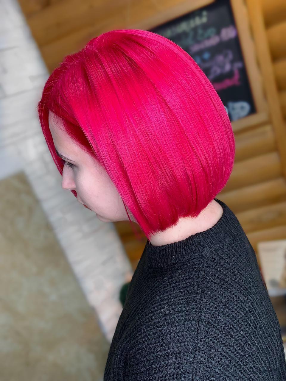 Клубничный блонд колорирование красный цвет волос, фото - Салон красоты Fargo