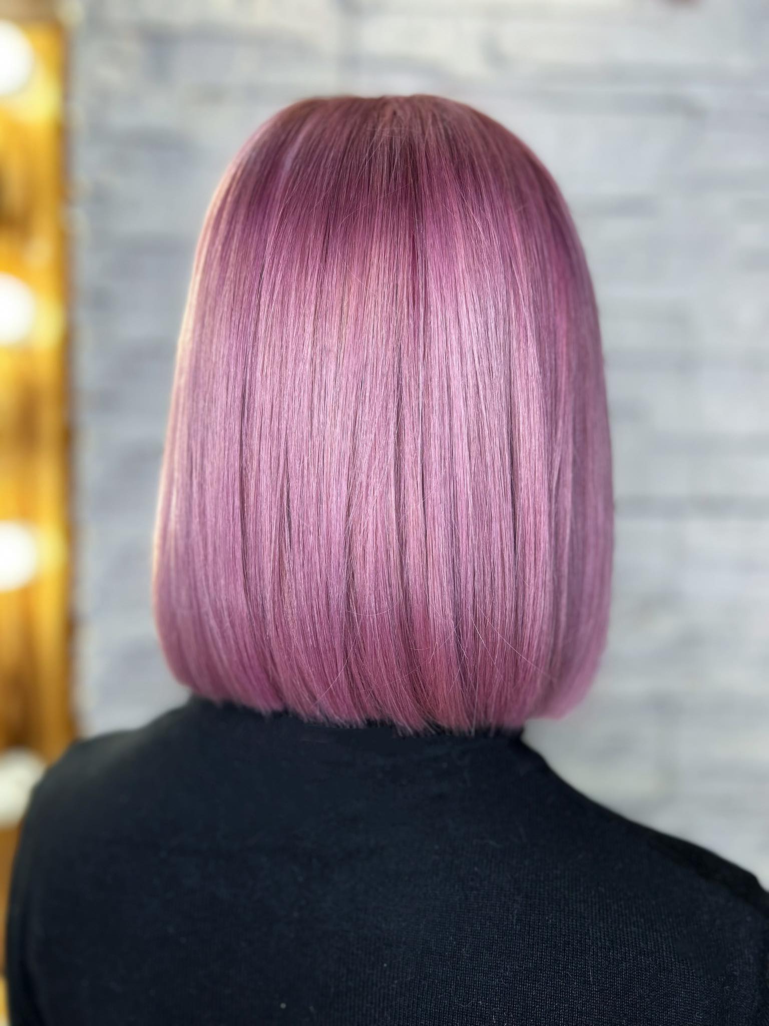 Клубничный блонд темный колорирование, фото - Салон красоты Fargo