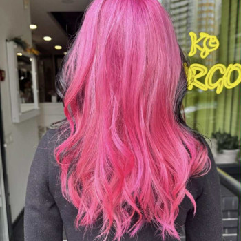 Колорирование сложное окрашивание блонд, фото - Салон красоты Fargo