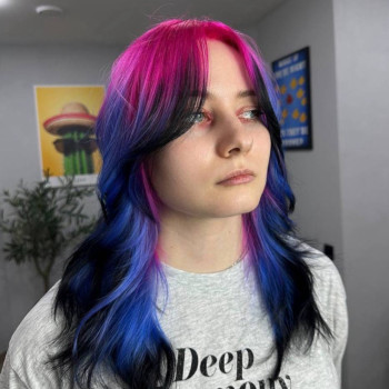 Колорирование сложное окрашивание рельефное, фото - Салон красоты Fargo