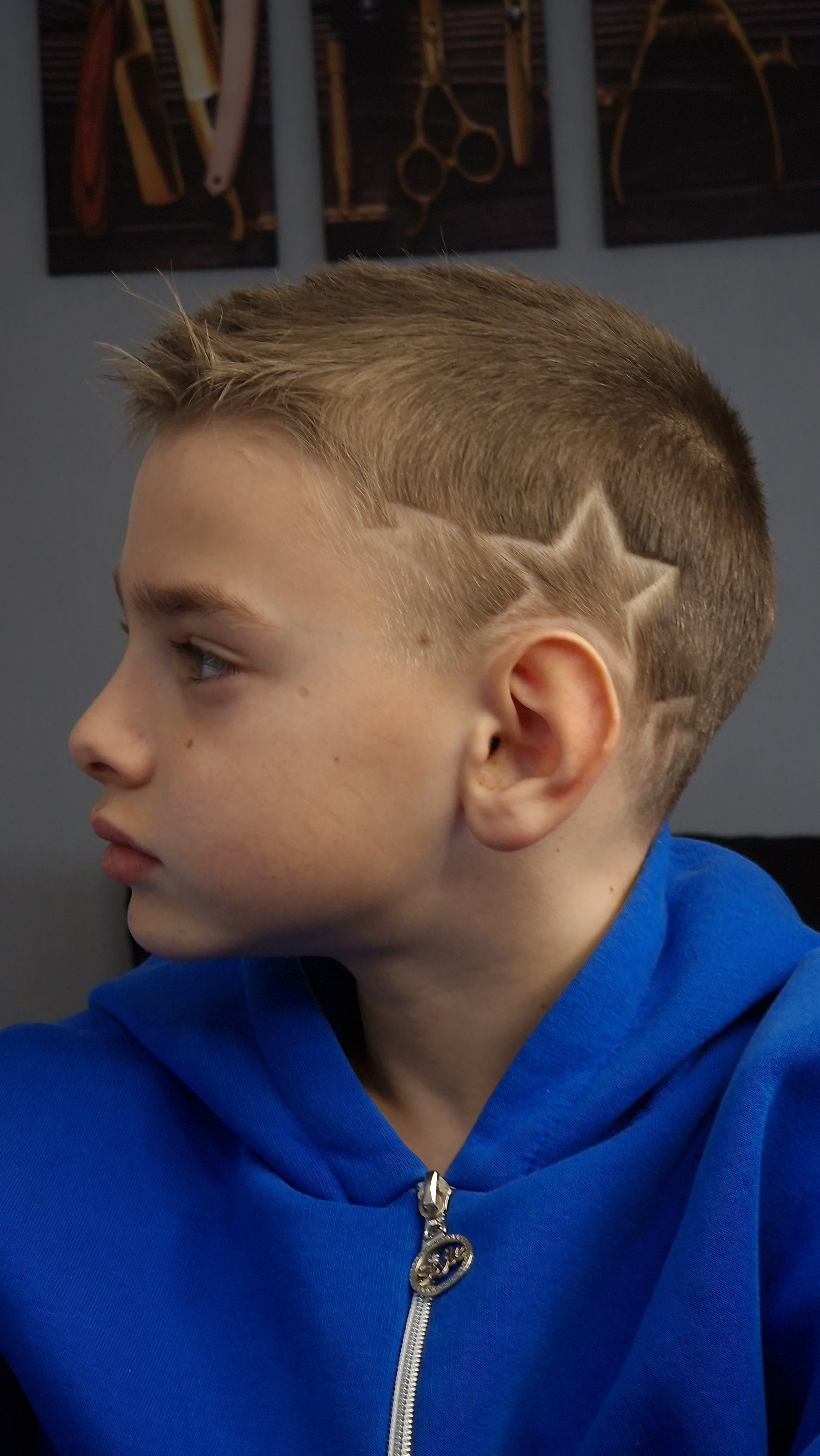Hair tatoo Малюнок на волоссі Стрижки для дітей, фото - Парикмахер-универсал Ольга Шкулий