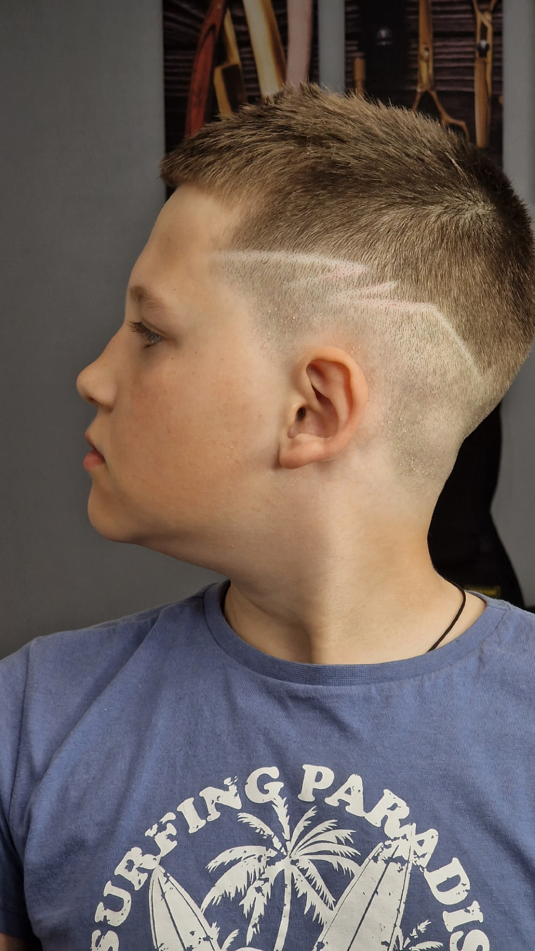Малюнок на волоссі hair tatoo, фото - Перукар-універсал Ольга Шкулий