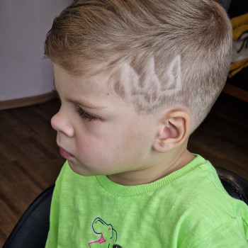 Малюнок на волоссі HAIR TATOO Стрижки для дітей