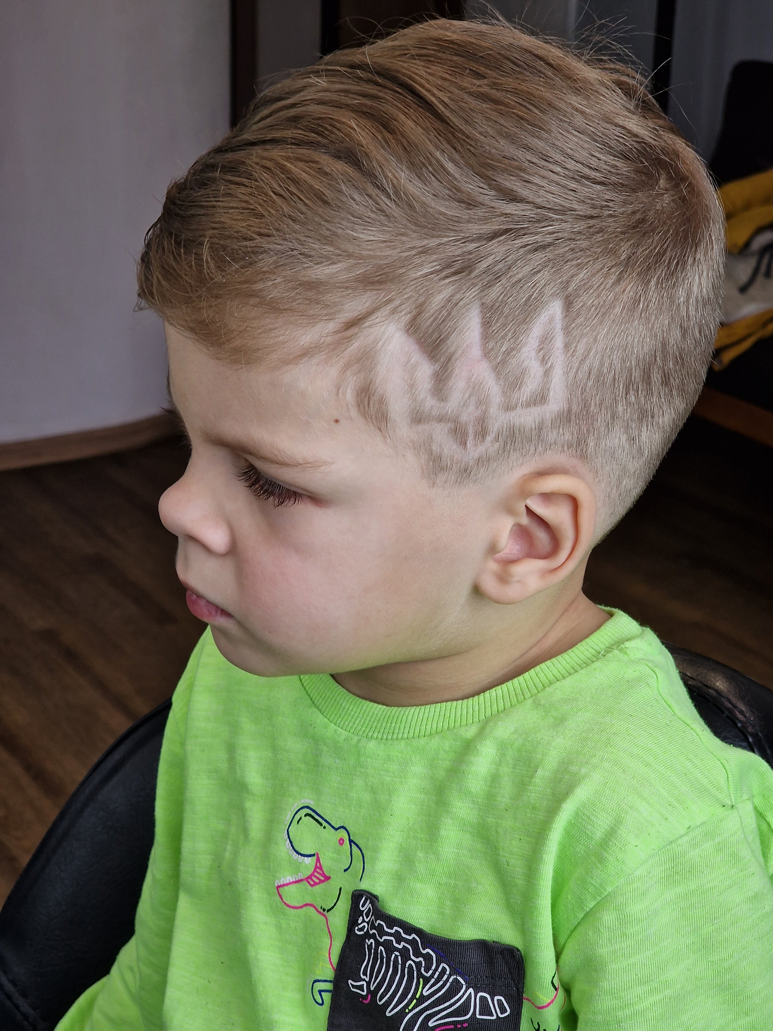 Малюнок на волоссі hair tatoo Стрижки для дітей, фото - Парикмахер-универсал Ольга Шкулий