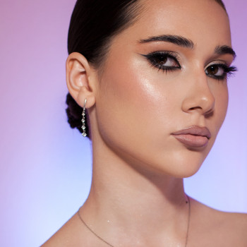 Макияж глаз вечерний для карих, фото - Парикмахер-визажист Анна Тополенко