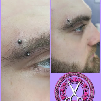 Пірсинг брови