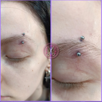 Пірсинг брови