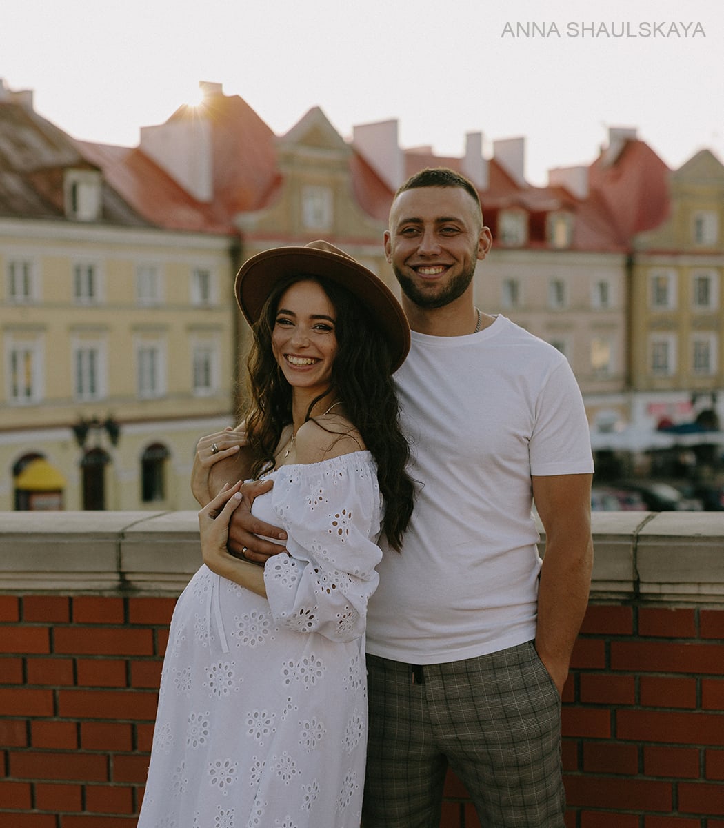 Фотосесія вагітності пари лав сторі, фото - Весільний фотограф Анна Шаульская