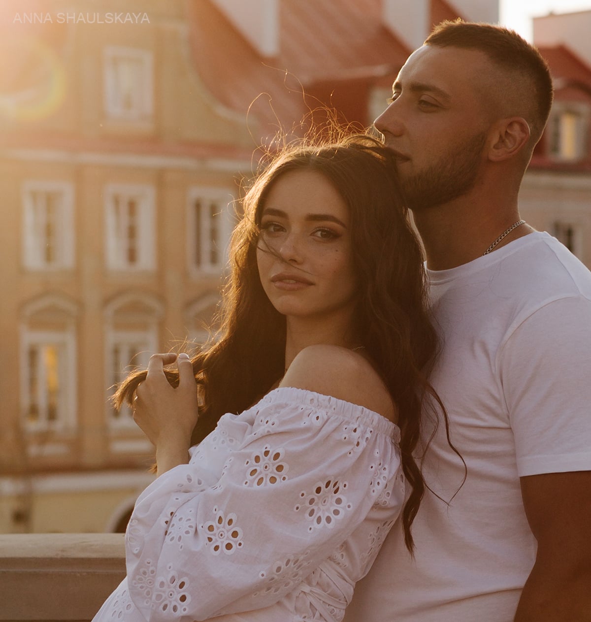 Фотосессия пары стильная портретная, фото - Свадебный фотограф Анна Шаульская