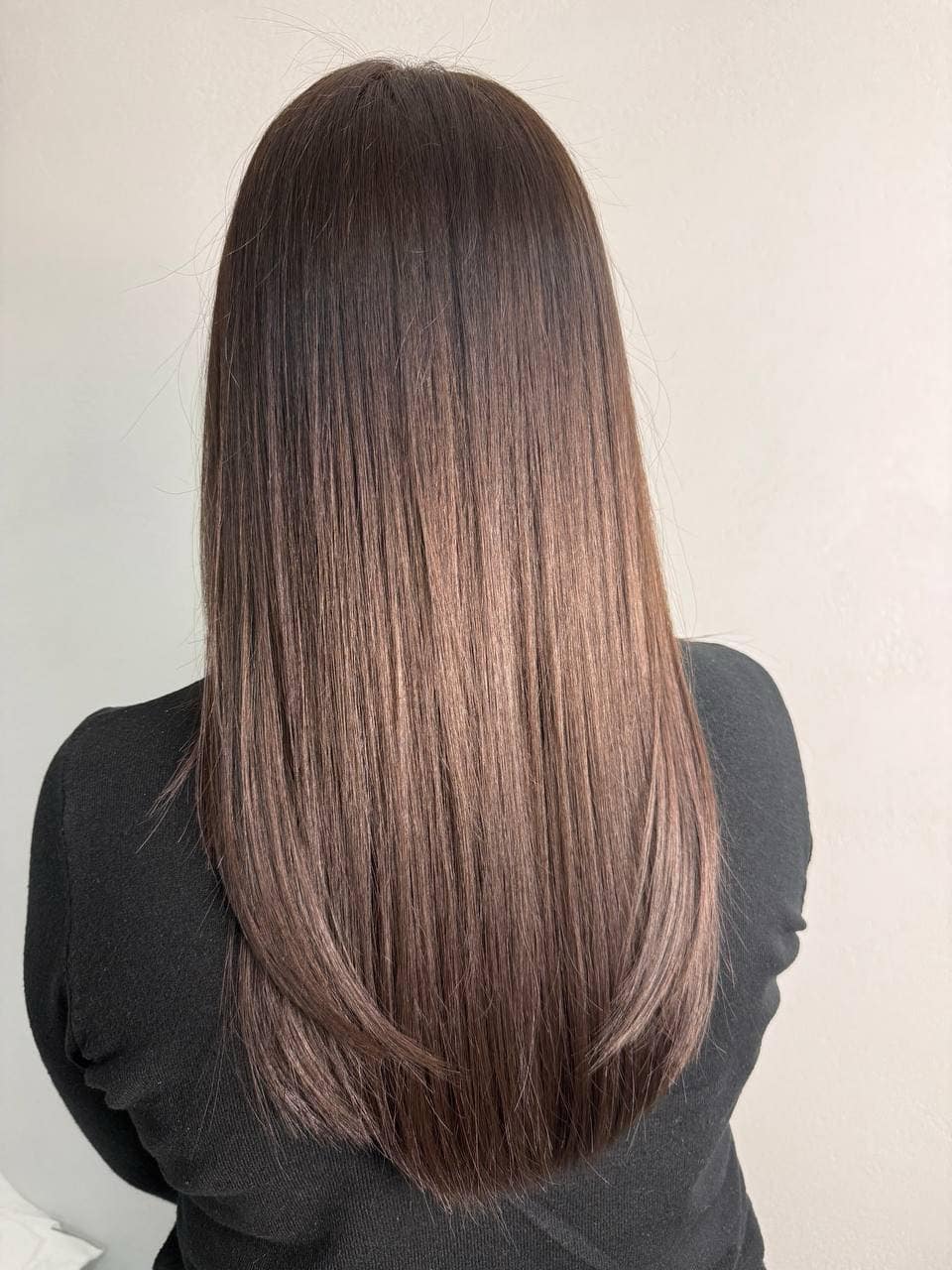 Сложное окрашивание растяжка цвета русый цвет волос, фото - Салон красоты Fargo