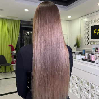 Холодний блонд платиновий бежевий, фото - Салон краси Fargo