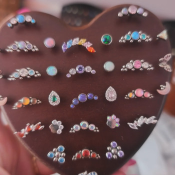 Титановые лабреты ♥️