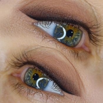 Стрілки з розтушовкою, фото - Мастер татуажа Татьяна Латова