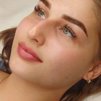 Пудрове напилення брів, фото - Майстер татуажу Татьяна Латова