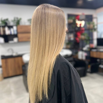 Тонування в теплих відтінках.