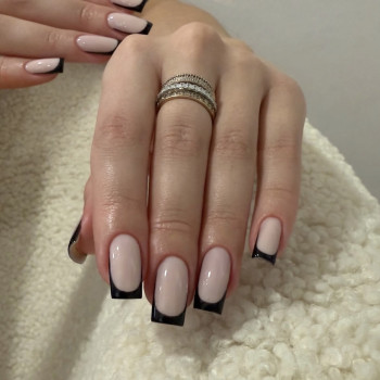 Маникюр на хэллоуин френч шикарный, фото - Мастер маникюра Юлія Ільченко