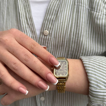 Деловой маникюр на средние ногти френч, фото - Салон красоты Fargo