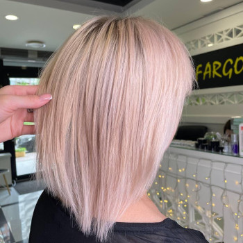 Складне фарбування блонд холодний, фото - Салон краси Fargo