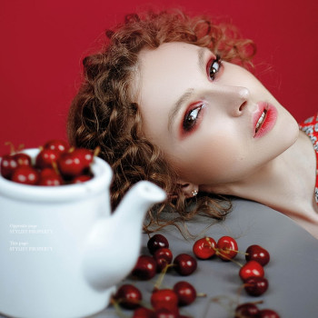 Яркий макияж необычный в стиле гетсби, фото - Визажист Наталья Силенко