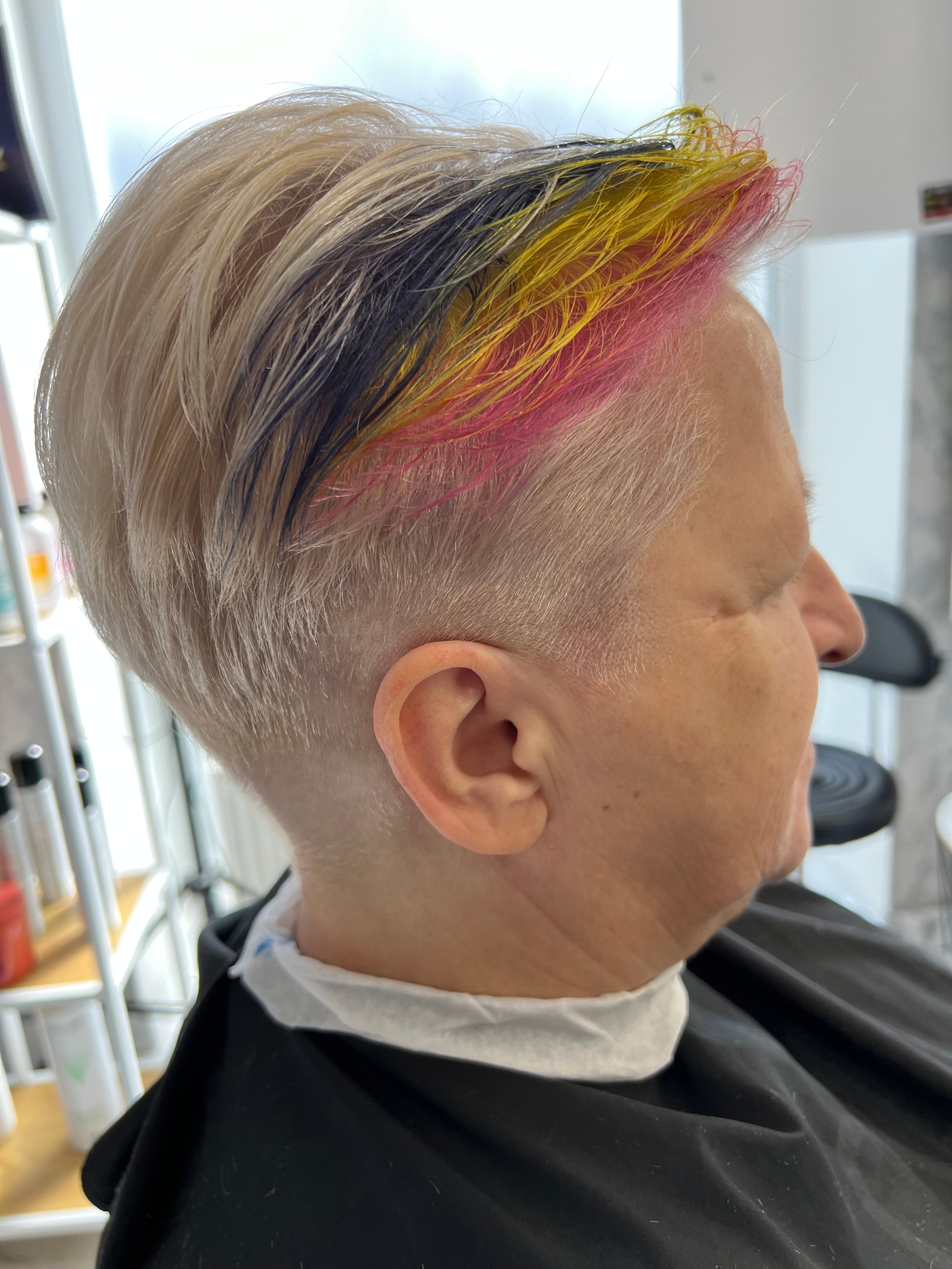 Акцентний блонд, фото - Парикмахер Наталья Шахназарян