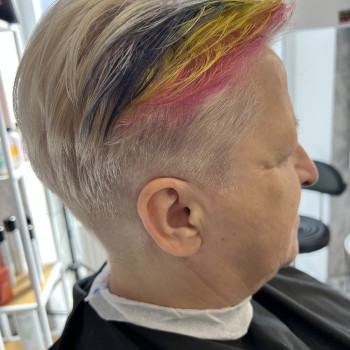 Акцентний блонд, фото - Парикмахер Наталья Шахназарян