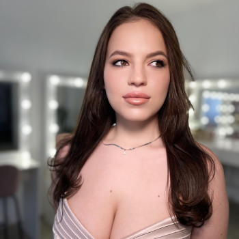 Макіяж для карих очей та темного волосся східний, фото - Візажист Диана Гончар