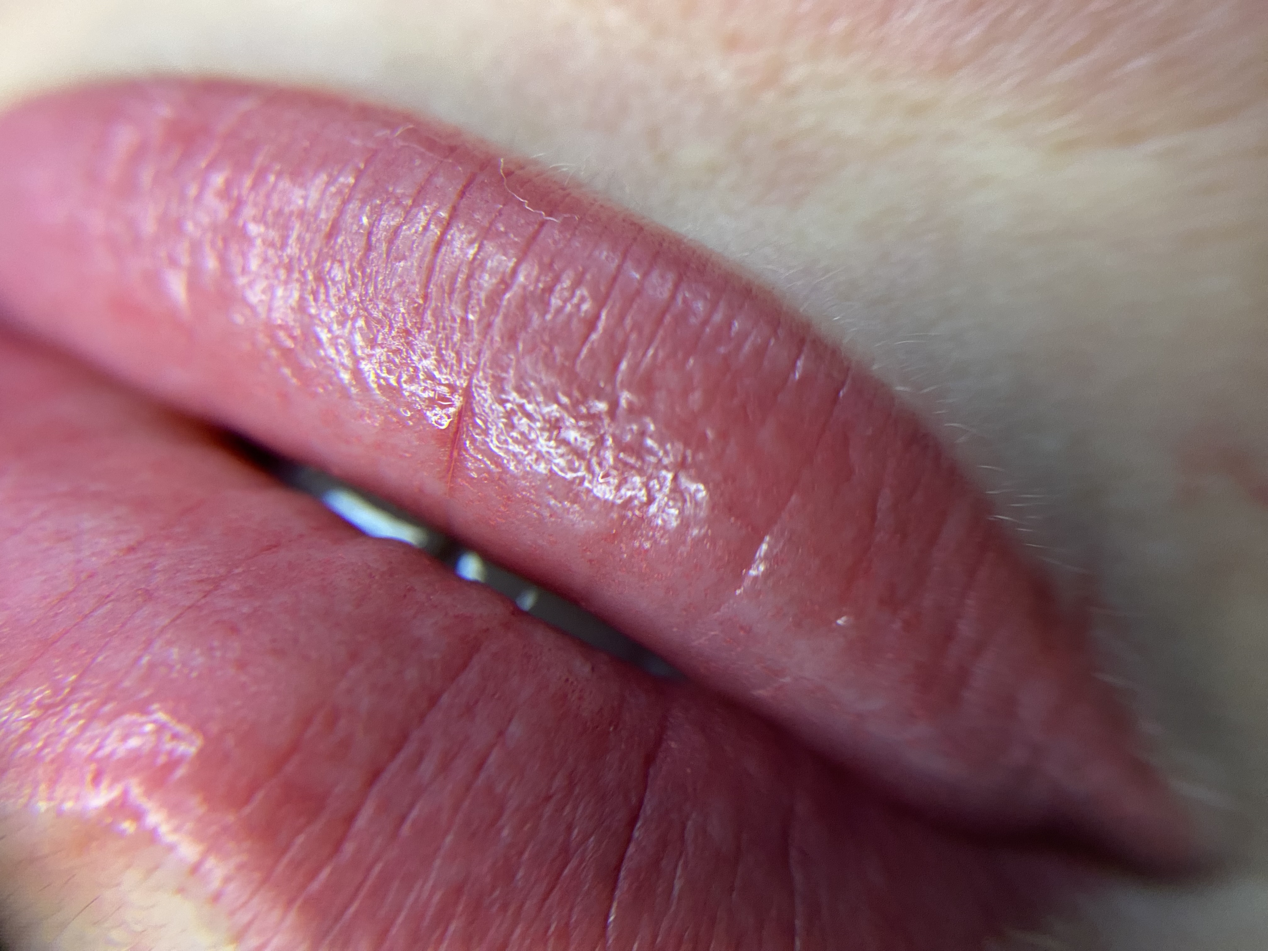 Акварельный татуаж губ перманент, фото - Мастер татуажа Ольга Красноруцька