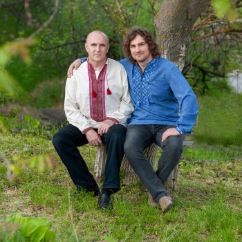 Сімейна фотосесія на природі пікніку, фото - Фотограф Геннадій Лебедєв