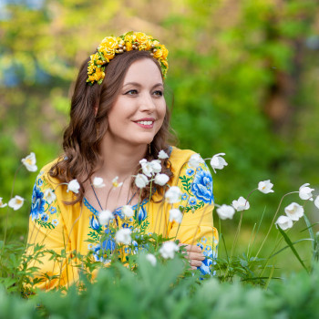 Сімейна фотосесія на природі жіночна, фото - Фотограф Геннадій Лебедєв