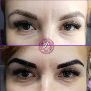 Фарбування та корекція брів