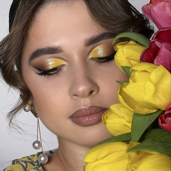 Графічний макіяж, фото - Визажист Анастасія Ярошук