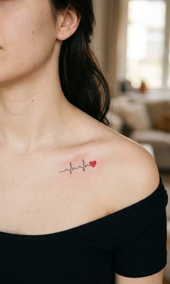 Серд, фото - Тату майстер Юлія Данилович