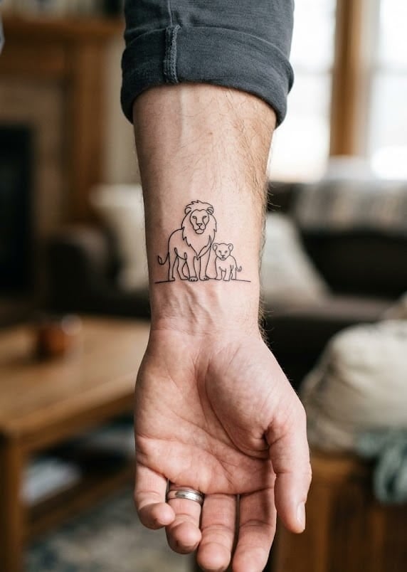 Для хлопців на руці зап'ясті, фото - Тату майстер Юлія Данилович