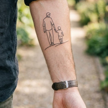 Тату для хлопців на руці зап'ясті, фото - Тату майстер Юлія Данилович