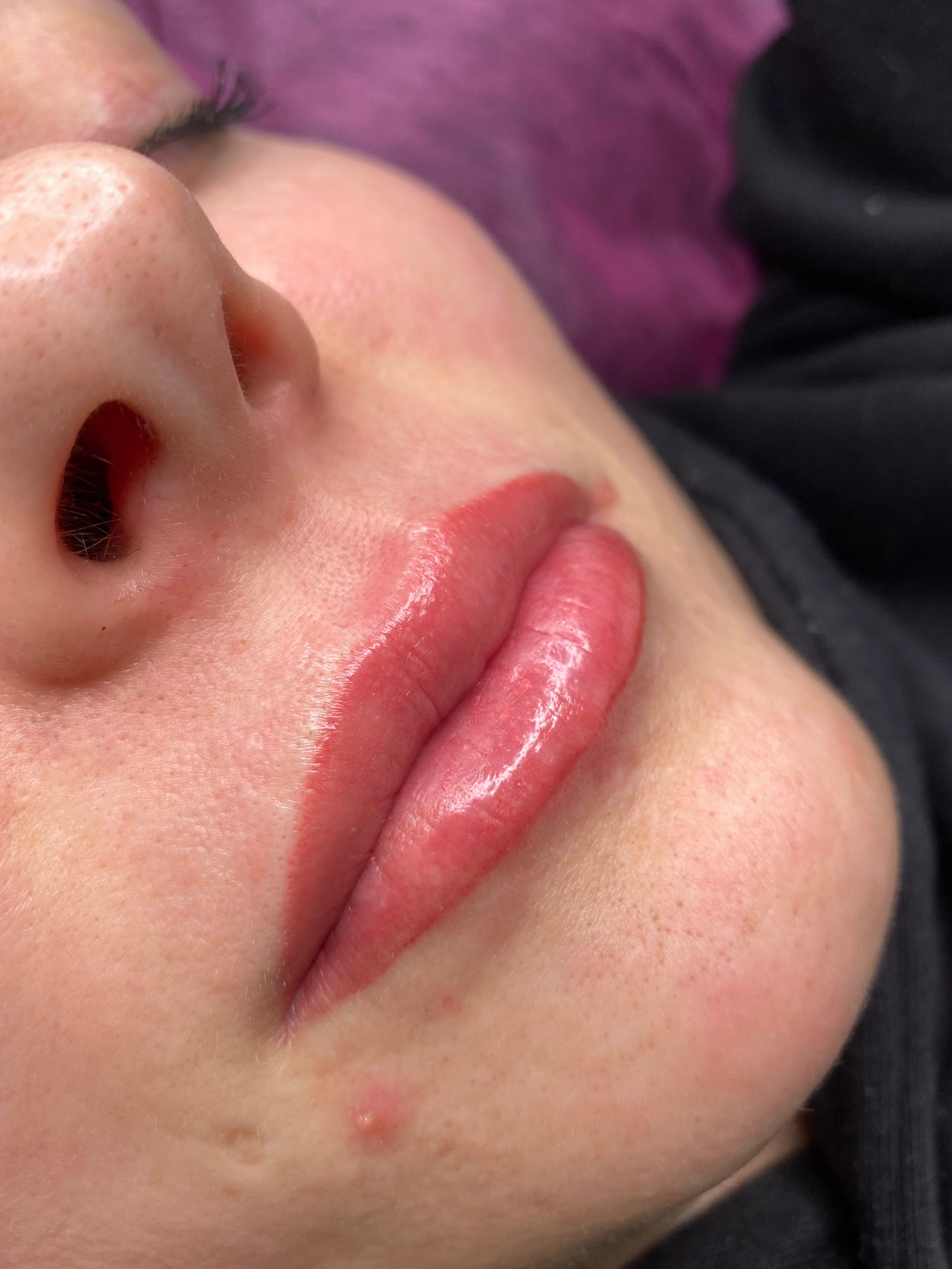 Перманентний макіяж губ, фото - Майстер татуажу Юлія Медвєдєва (Гурик)