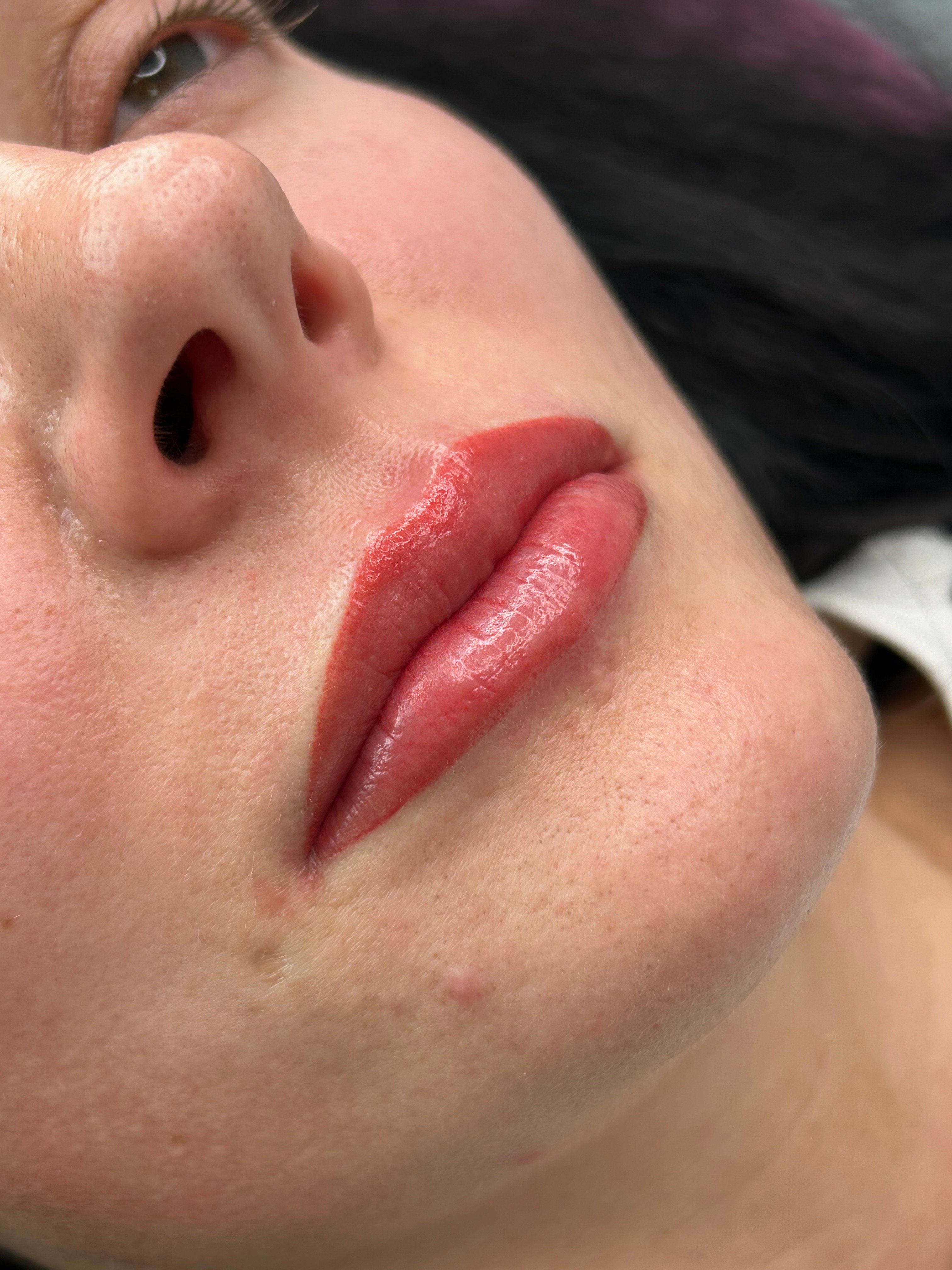 Перманентний макіяж губ, фото - Майстер татуажу Юлія Медвєдєва (Гурик)