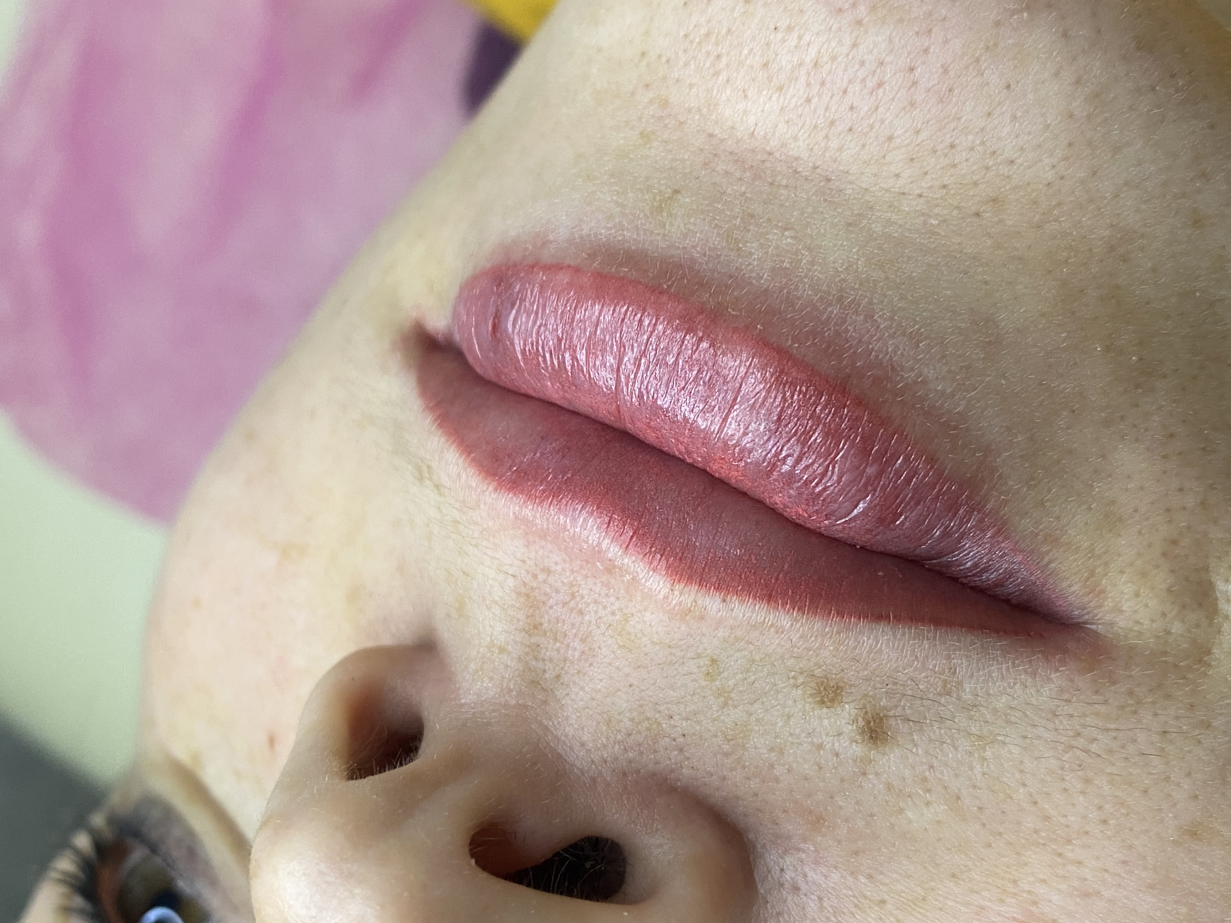 Перманентний макіяж губ, фото - Майстер татуажу Юлія Медвєдєва (Гурик)