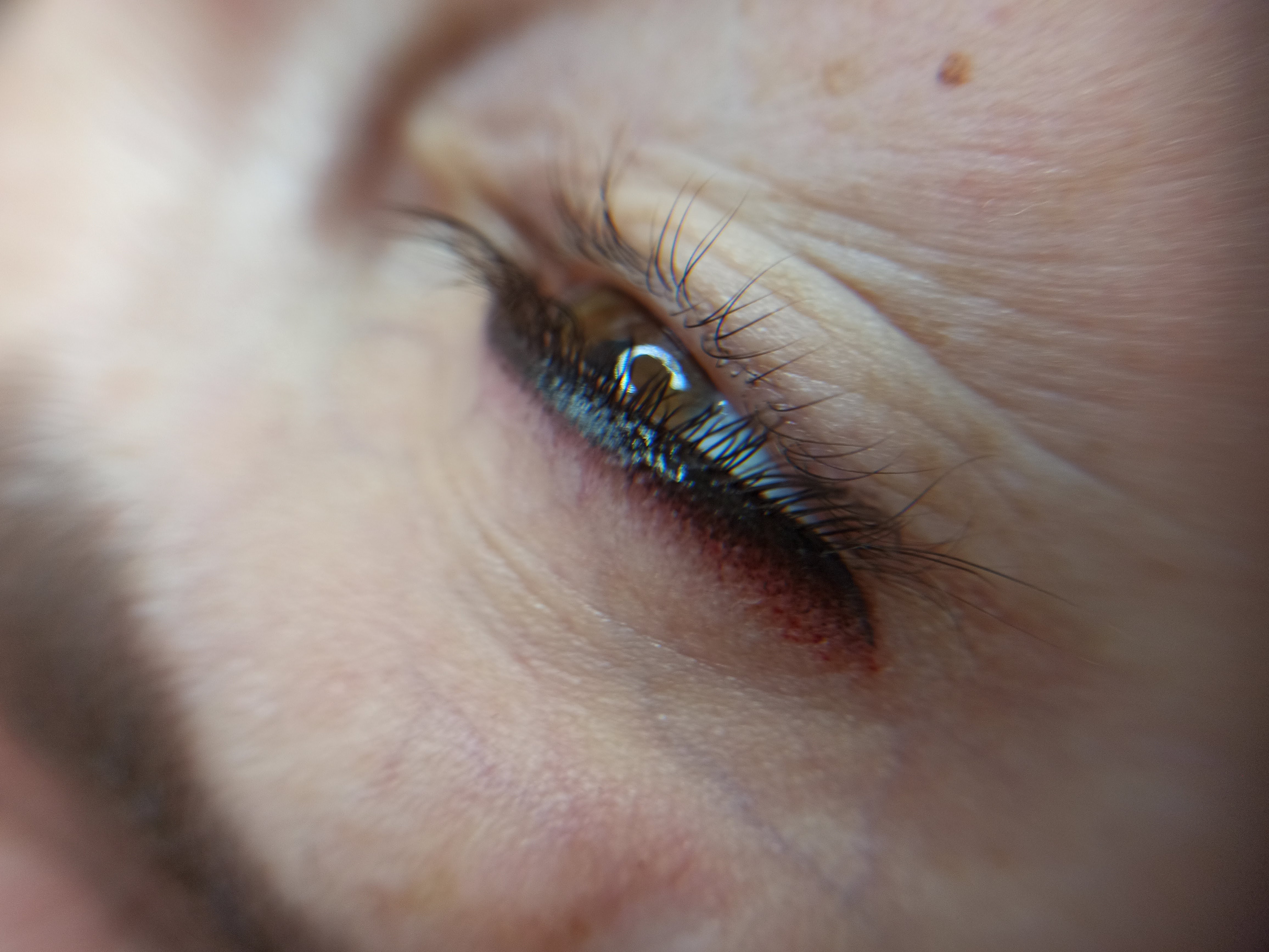 Перманентный макияж век татуаж стрелка с растушевкой, фото - Мастер татуажа Світлана Sergeevna