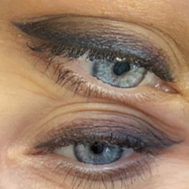 Перманент глаз татуаж перманентный макияж век, фото - Мастер татуажа Юлия Словиковская