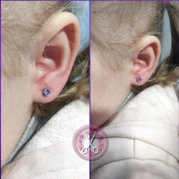 Проколювання вух дітям