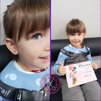 Проколювання вух дітям