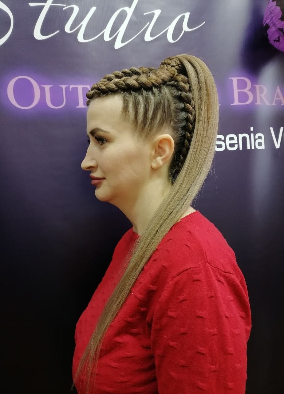 Брейди у хвіст, фото - Брейдер Оксана Врадий