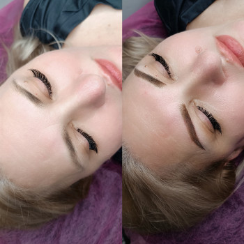 Перекриття старого перманенту брів