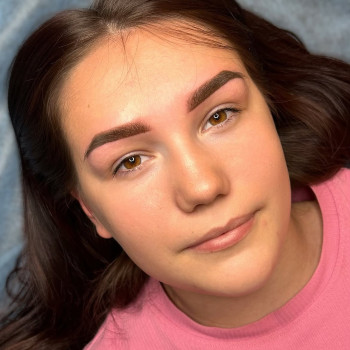 Пудрові брови перманент брів татуаж, фото - Майстер татуажу Олександра Левчун