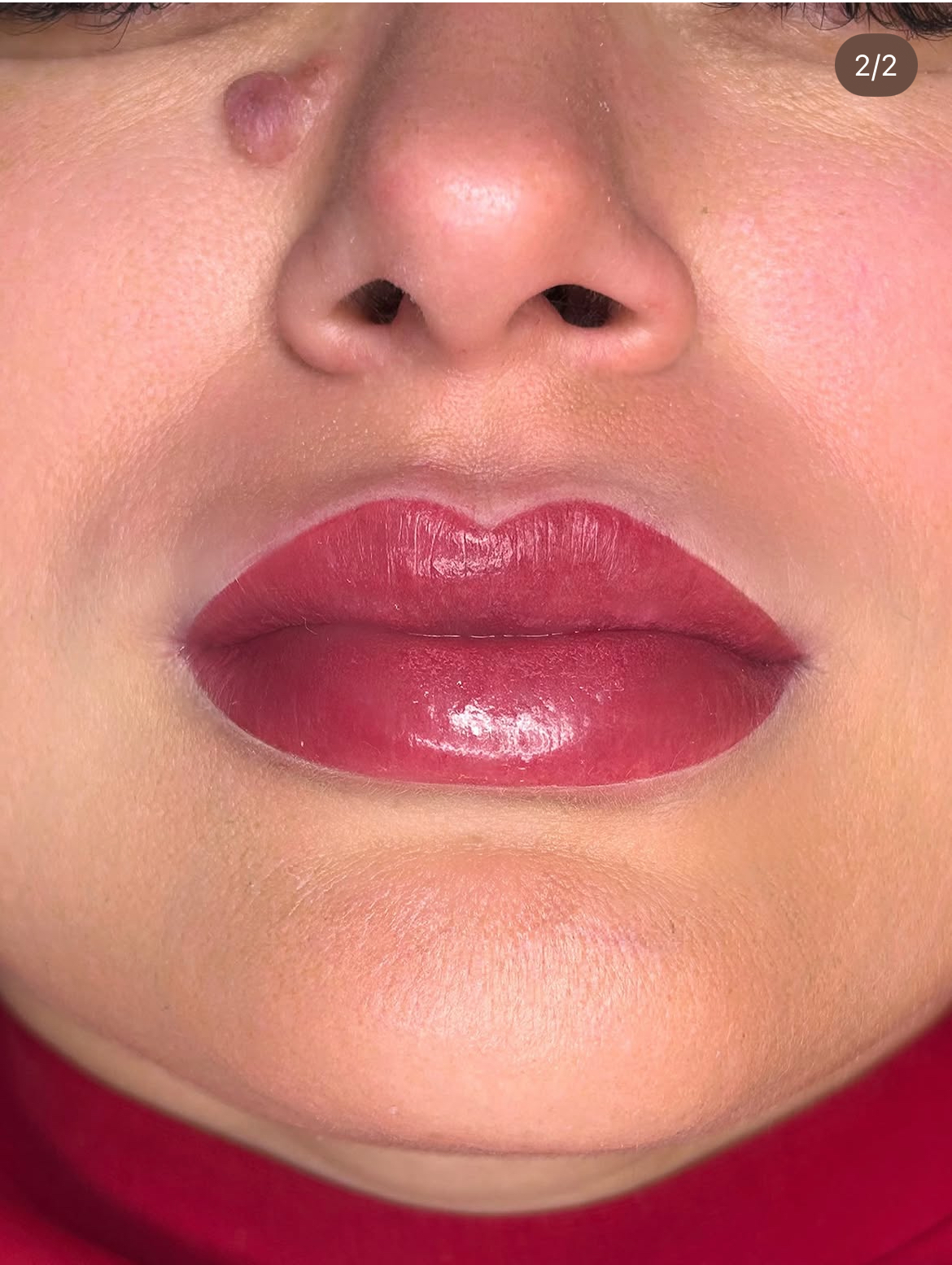 Перманент губ татуаж помадний, фото - Майстер татуажу Олександра Левчун