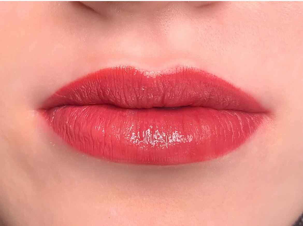 Перманент губ татуаж помадний, фото - Майстер татуажу Олександра Левчун