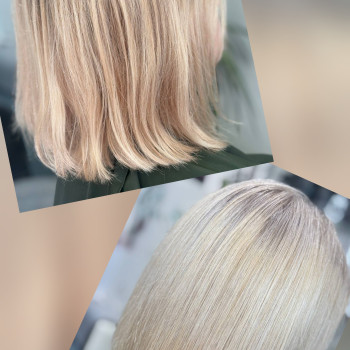 Стрижка каре блонд, фото - Салон краси Он Ажур