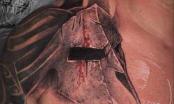 Сеанс тату Black&Gray ЧБ Реализм Тату салон Штаб-Квартира Tattoo Studio Одеса